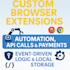 build powerful browser extensions with automation  API chrome