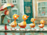 illustrate a colourful children book with fun characters