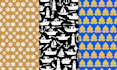 design seamless patterns for fabric and packaging