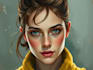 paint digital oil painting portrait