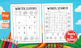 create custom kids coloring and activity pages