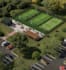 design a padel club in 3d