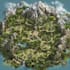 design vector maps, event maps, fantasy festival maps