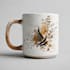 draw typography graphic creative coffee mug design