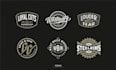 design vintage retro badge or patch logo for your brand