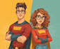 a realistic disney superhero artwork illustration