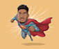 make you into superhero cartoon character