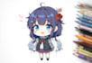 draw chibi character with cute art style