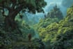 do fantasy landscape or enviroment art