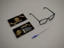 design simple, luxury, modern business card with qr code