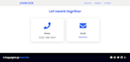 a responsive landing page using HTML CSS and javascript