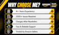 fix amazon account health issue,IP complaints, account violation, reinstatement