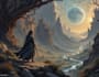 create high quality 2d character art, fantasy art, sci