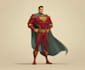 create superhero cartoon character