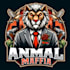 design high quality animal mafia mascot logo with t shirt design