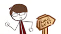 make you a simple stick man animation video for you