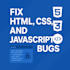 fix html css and javascript issues