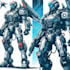 design futuristic mecha robots and pilots