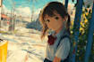 design visual novel anime character