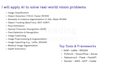build computer vision models object detection, image segmentation and tracking