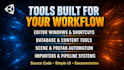 create custom unity editor tools and automation systems