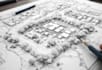 draw landscape sketch design, site plan, map illustration