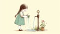 draw a colourful children book illustration