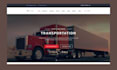 build logistic website towing service website trucking, freight, cargo website