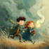 do custom book cover and children book illustrations
