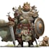 make a unique fantasy character concept art