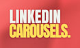 design engaging linkedin carousel posts and instagram canva templates