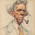 make an awesome political cartoon art