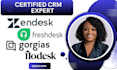setup freshdesk, flodesk, zendesk, gorgias, freshworks, shopify, freshsales