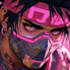 do a cyberpunk anime art
