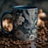 do coffee mug design, custom mug design