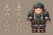 do unique 2d game characters, animations, and nfts