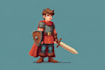 design unique 2d game characters, animations, and nfts