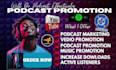 do promote your podcast video audio to increase your downloads