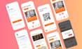 design mobile app UI UX with figma and interactive prototype