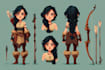 draw 2d games, characters and environments, fantasy