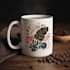 do custom typography coffee mug design or coffee mug design