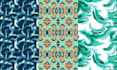 create an abstract seamless pattern for clothing