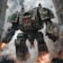 desing a warhammer 40k character illustration