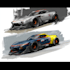 car design and digital painting