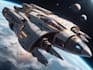 draw high quality spaceship concept