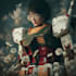 make a mecha robot art and illustration