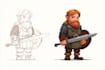 draw 2d game characters and game assets