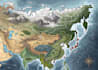 design detailed fictional land maps