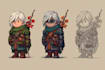 draw 2d games, characters and environments, fantasy