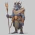 make a unique fantasy character concept art